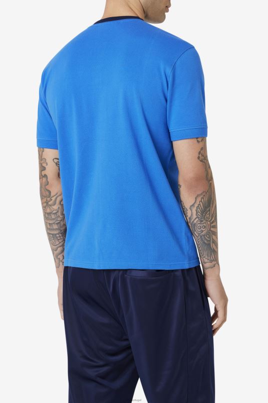 PPH0J377 azul forte/marinho FILA ralph henley fila azul forte/marinho