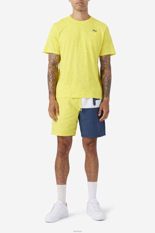 PPH0J388 amarelo/marinho FILA fila amarelo/marinho dilki tripulação