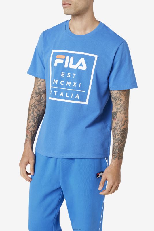 PPH0J393 azul forte FILA camiseta fila tenez azul forte