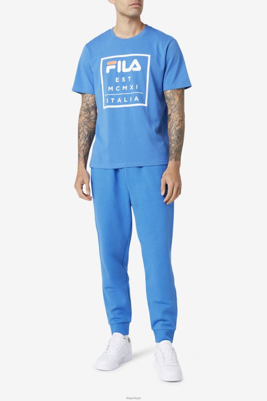 PPH0J393 azul forte FILA camiseta fila tenez azul forte