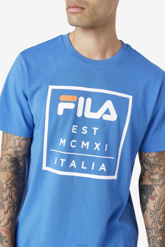 PPH0J393 azul forte FILA camiseta fila tenez azul forte