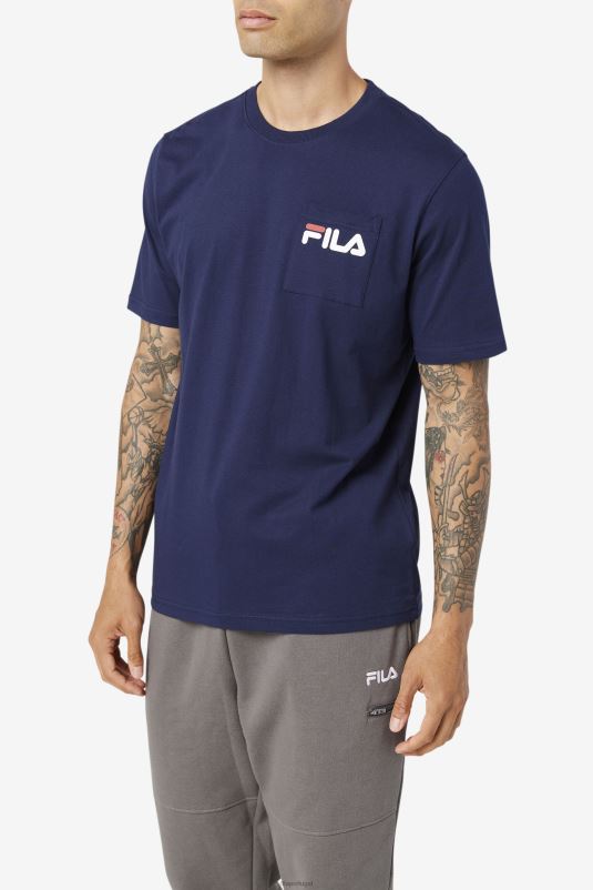 PPH0J399 casaco de lã FILA camiseta fila curtis