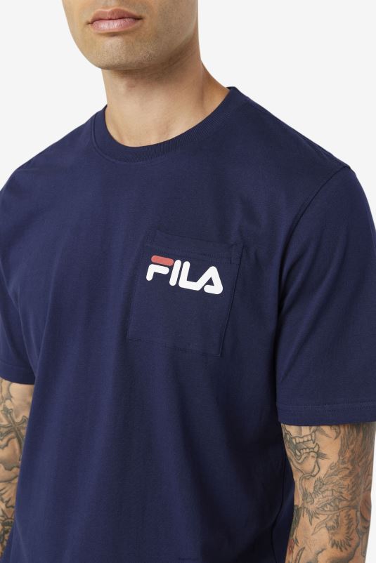 PPH0J399 casaco de lã FILA camiseta fila curtis