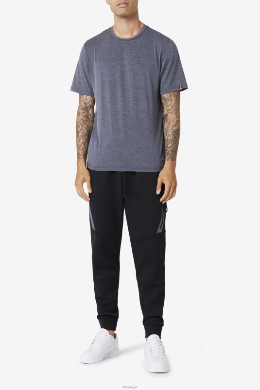 PPH0J401 urze de tinta da Índia FILA camiseta commuter india ink heather fila