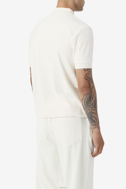 PPH0J410 garça FILA devon veludo polo fila egret