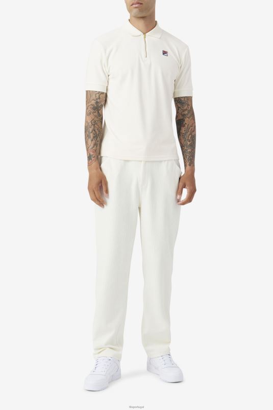 PPH0J410 garça FILA devon veludo polo fila egret