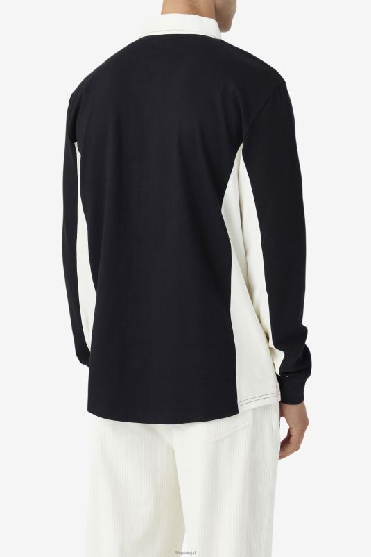 PPH0J414 preto/garça FILA preto/garça filmore rugby fila