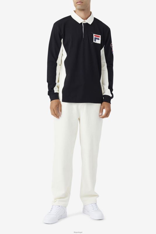 PPH0J414 preto/garça FILA preto/garça filmore rugby fila