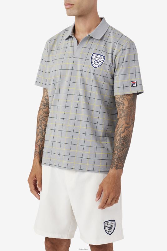 PPH0J424 monumento/amarelo/bug de junho FILA fila monument/amarelo/june bug mand polo