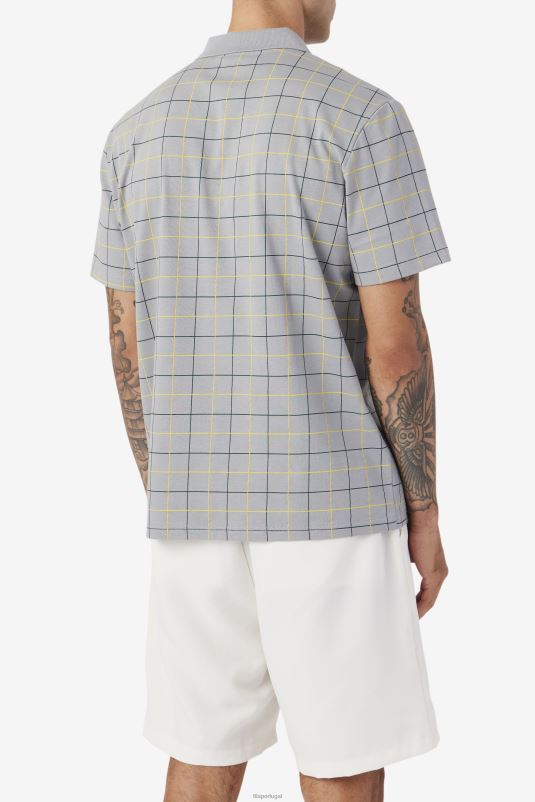 PPH0J424 monumento/amarelo/bug de junho FILA fila monument/amarelo/june bug mand polo