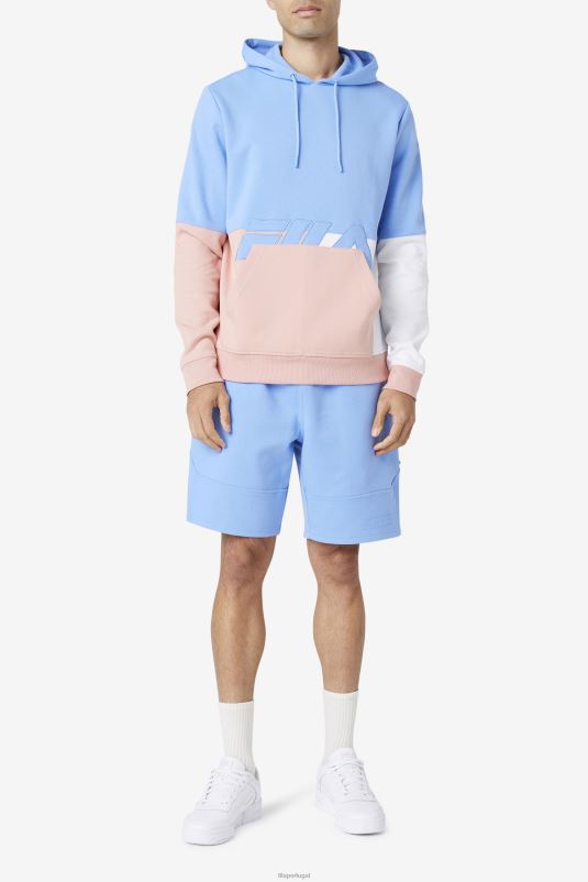 PPH0J430 azul/nuvem coral/pedra FILA moletom fila azul/coral cloud/stone madu