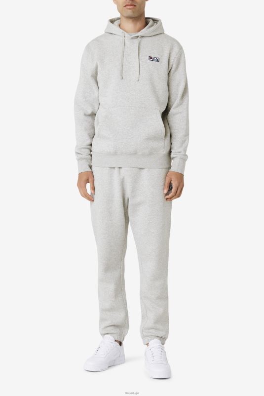 PPH0J436 urze cinza/branco FILA moletom fila cinza urze/branco algot
