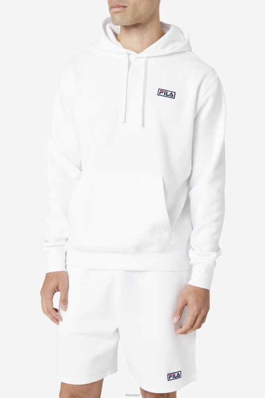 PPH0J438 branco FILA moletom com capuz fila branco