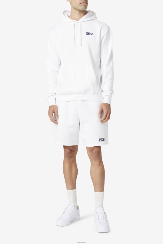 PPH0J438 branco FILA moletom com capuz fila branco