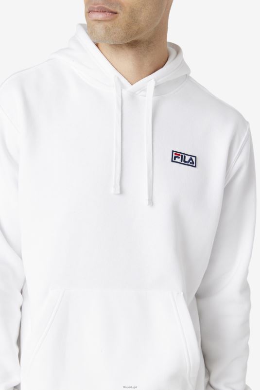 PPH0J438 branco FILA moletom com capuz fila branco