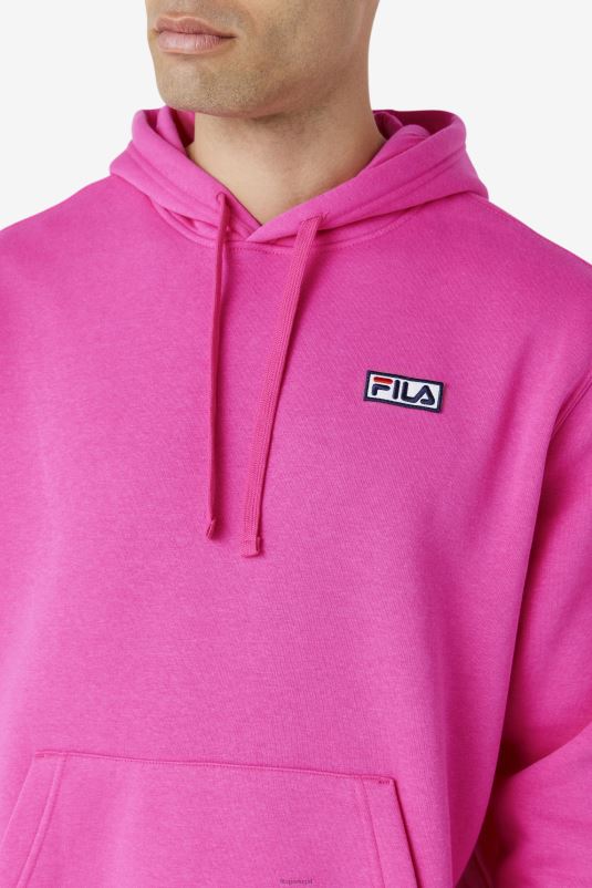 PPH0J452 rosa glo FILA moletom com capuz fila rosa glo