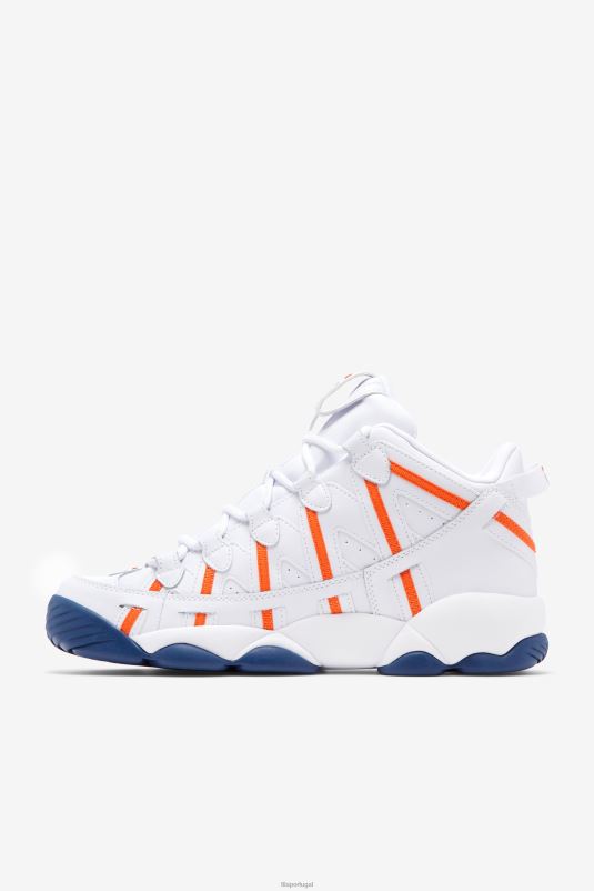 PPH0J47 branco/vermelho laranja/azul FILA stackhouse spaghetti masculino branco/vermelho laranja/azul fila