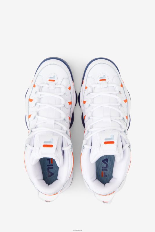 PPH0J47 branco/vermelho laranja/azul FILA stackhouse spaghetti masculino branco/vermelho laranja/azul fila