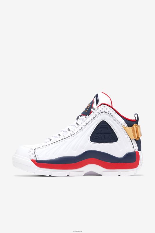 PPH0J5 branco/azul/vermelho FILA masculino grant hill 2 game break branco/blues/vermelho fila