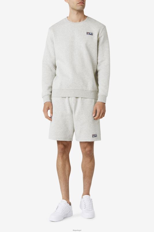 PPH0J529 urze cinza/branco FILA fila garran crew cinza urze/branco
