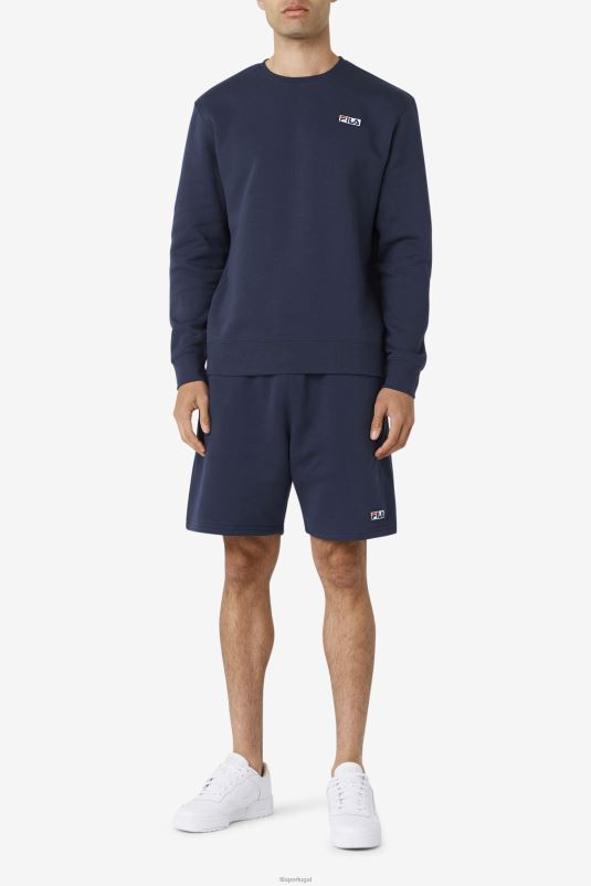 PPH0J533 marinho/branco FILA garran tripulação fila azul/branco