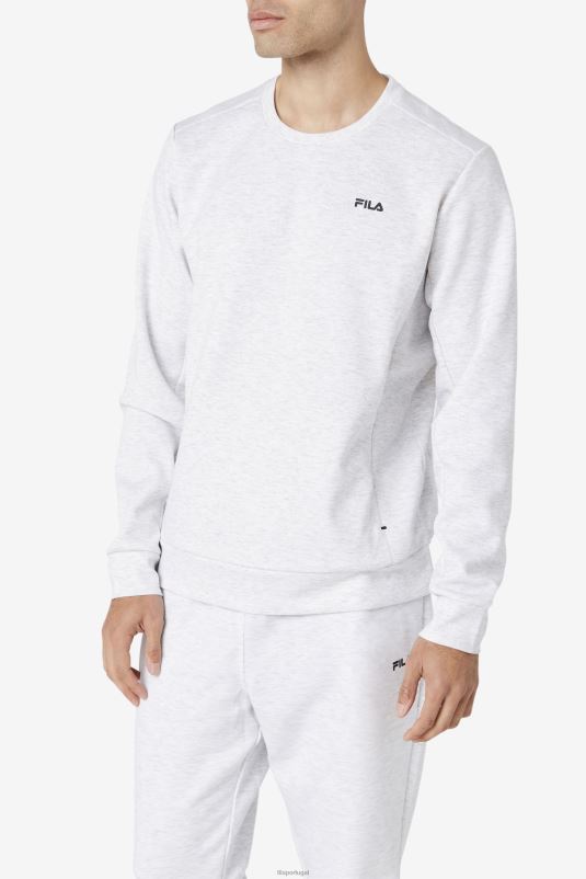PPH0J541 marga branqueada/preta FILA fila emry crew white marl/preto