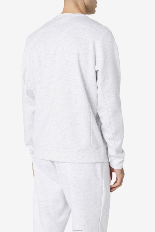 PPH0J541 marga branqueada/preta FILA fila emry crew white marl/preto