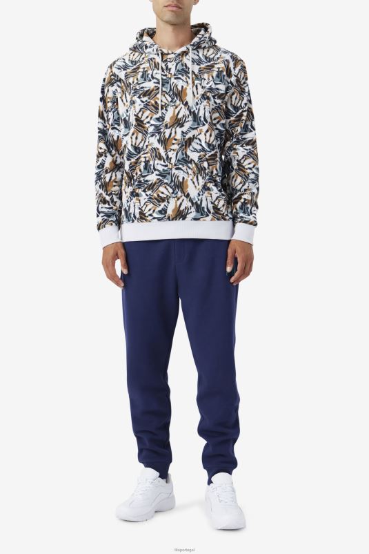 PPH0J552 impressão de névoa do porto FILA porto névoa impressão dinn hoodie fila