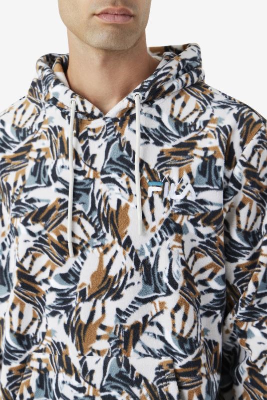 PPH0J552 impressão de névoa do porto FILA porto névoa impressão dinn hoodie fila