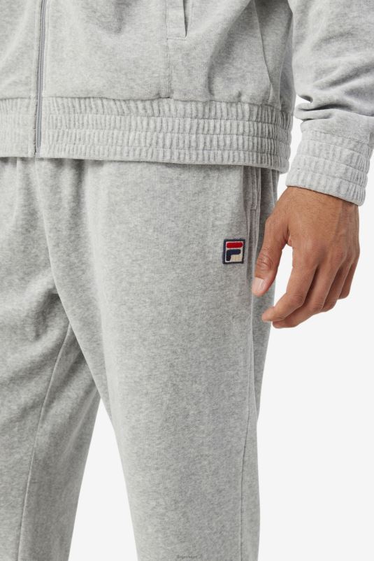 PPH0J558 urze cinza FILA calça de veludo o-fit cinza urze fila