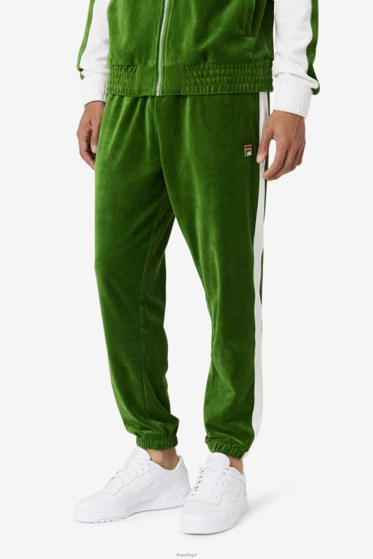 PPH0J568 jardim formal/branco/vermelho FILA fila formal garden/branco/vermelho brice veludo pant