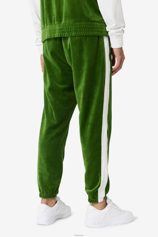 PPH0J568 jardim formal/branco/vermelho FILA fila formal garden/branco/vermelho brice veludo pant