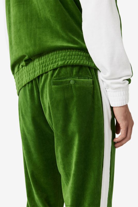 PPH0J568 jardim formal/branco/vermelho FILA fila formal garden/branco/vermelho brice veludo pant