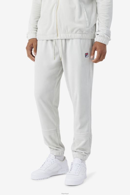 PPH0J579 amanhecer azul FILA calça fila ravid veludo azul amanhecer