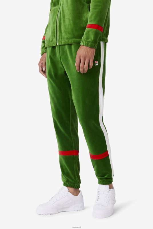 PPH0J582 jardim formal/branco/vermelho FILA calça formal jardim/branca/vermelha ravid veludo fila