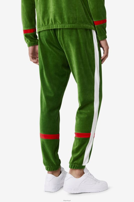 PPH0J582 jardim formal/branco/vermelho FILA calça formal jardim/branca/vermelha ravid veludo fila