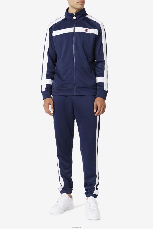 PPH0J586 marinho/branco FILA calça renzo fila azul marinho/branco