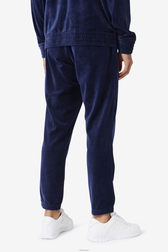 PPH0J599 marinho/branco/vermelho FILA mansur calça veludo azul marinho/branco/vermelho fila