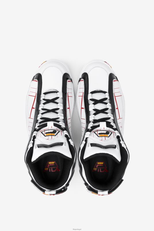 PPH0J60 branco/preto/dourado FILA fila grant hill 2 masculino branco/preto/dourado