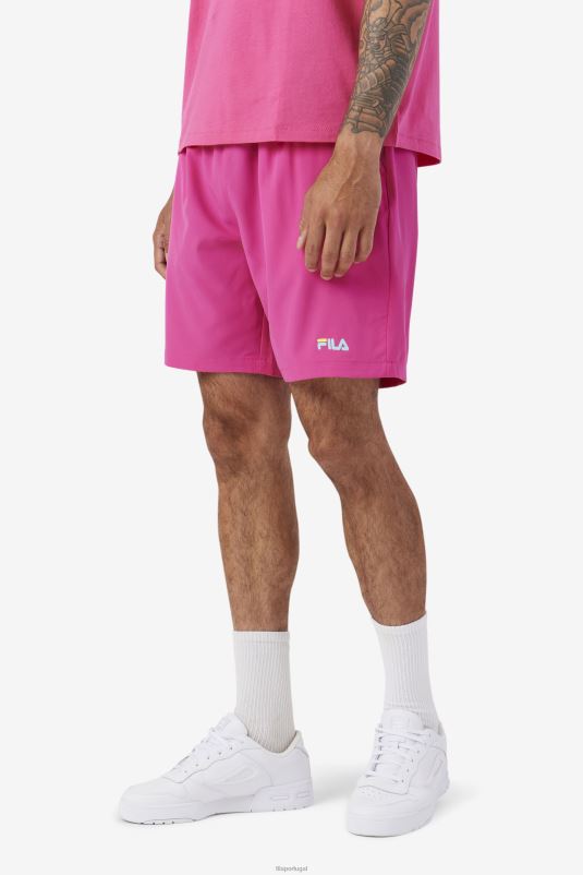 PPH0J609 roxo/amarelo/pequeno quatro FILA short roxo/amarelo/petit four fila ravini