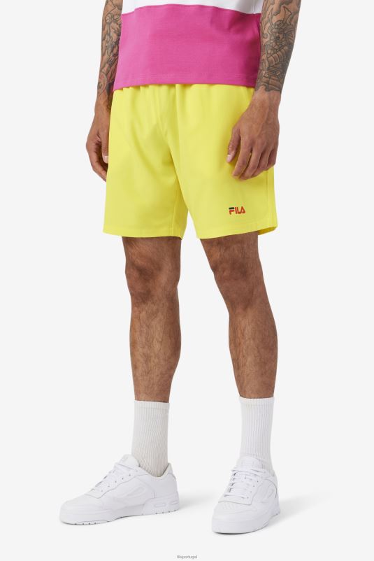 PPH0J610 amarelo/marinho/tomate cereja FILA short fila amarelo/marinho/tomate cereja ravini