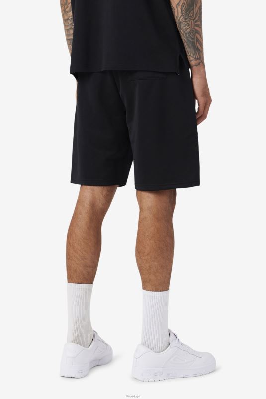 PPH0J627 preto FILA short fila dominico preto