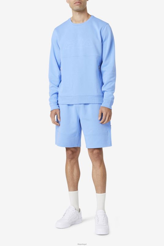 PPH0J637 azul centáurea/nuvem coral FILA fila rihaan short azul centáurea/nuvem coral