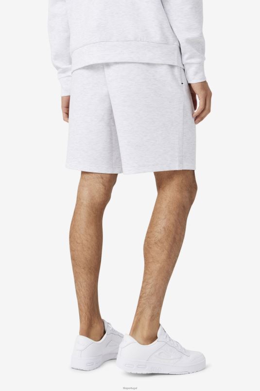 PPH0J641 marga branqueada/preta FILA balban short branqueado marl/preto fila