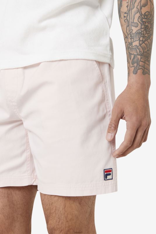 PPH0J648 rosa FILA short fila rosa ventre