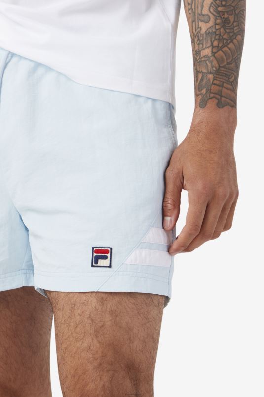 PPH0J674 Branco azulado FILA vantage swim short fila azul/branco