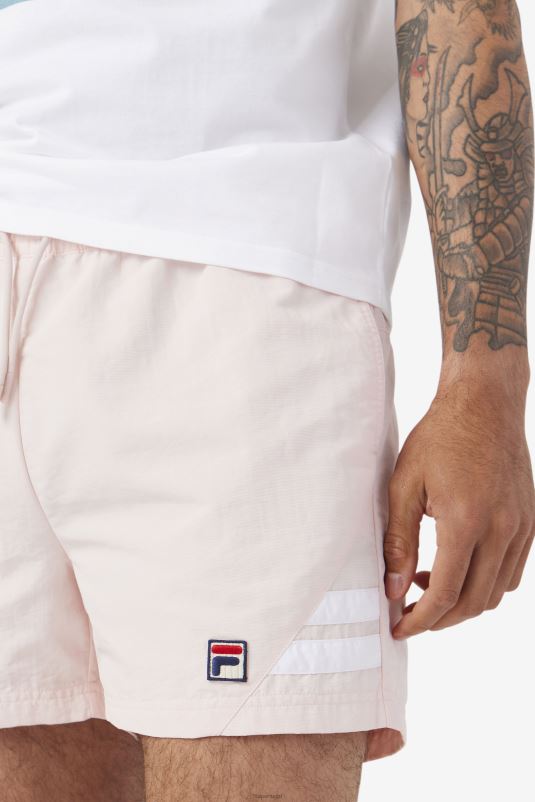 PPH0J675 rosa/branco FILA short de natação fila vantage rosa/branco