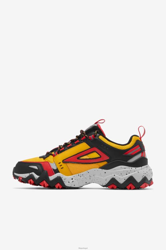 PPH0J68 ouro/preto/vermelho FILA oakmont tr fila masculino dourado/preto/vermelho