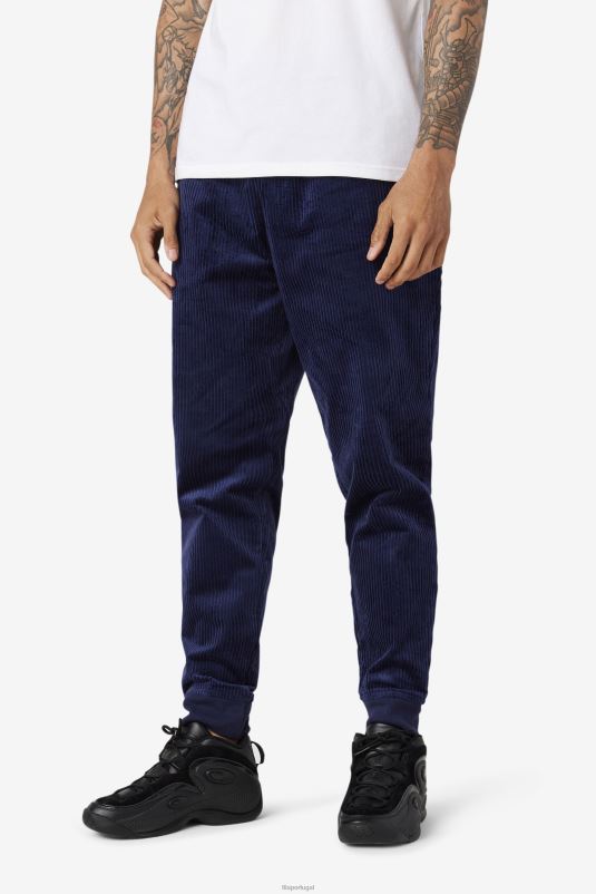 PPH0J703 casaco de lã FILA fila unnat cord joggers