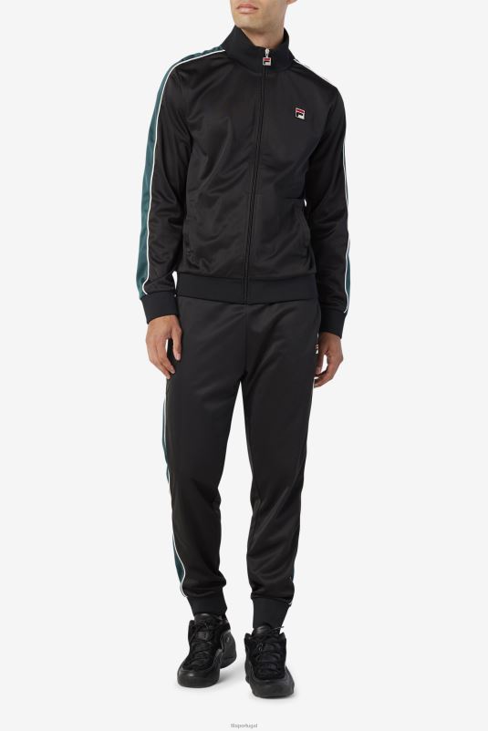 PPH0J708 preto/bug de junho/branco FILA preto/june bug/branco elijah track pant fila